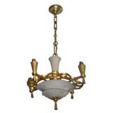 Vintage French 1940's chandelier