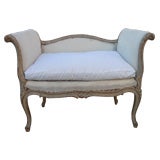 Small French window bench