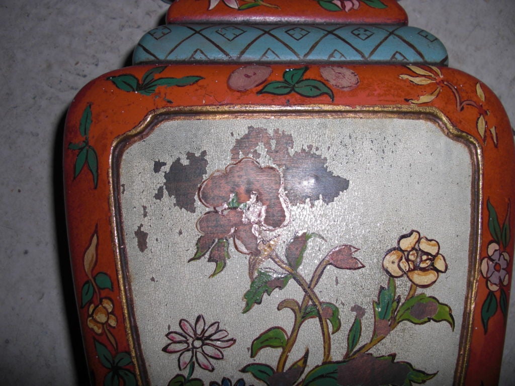 Pair of Chinoiserie sconces signed Caldwell 1