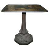 Cast iron tilt-top table by Coalbrookdale