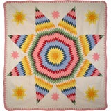 Vintage quilt"  "Star of the East"