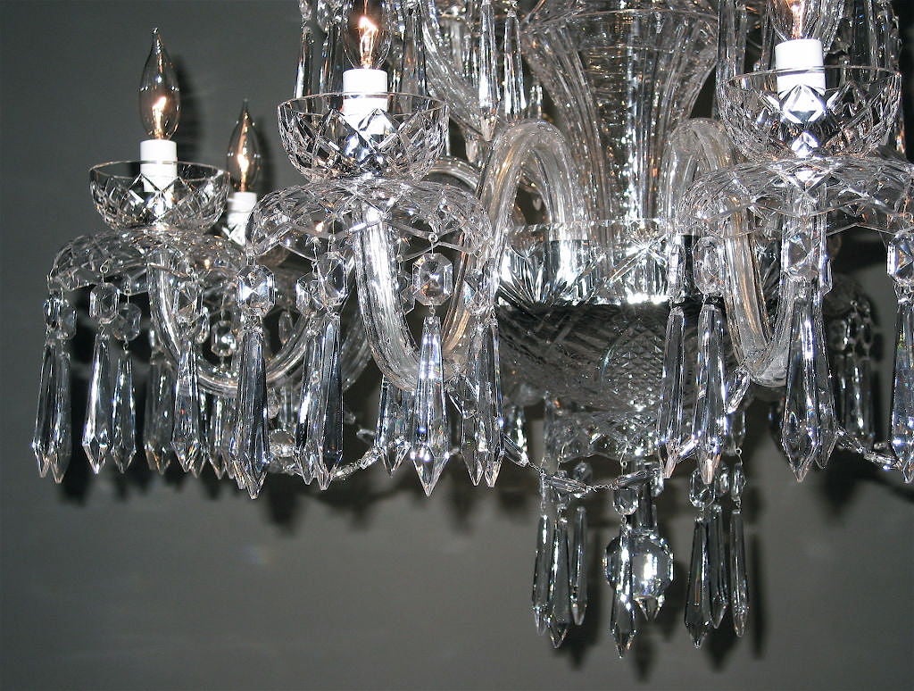 Waterford Crystal Chandelier at 1stdibs