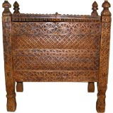 Carved Afghan Chest