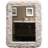 A Coral Stone Mirror