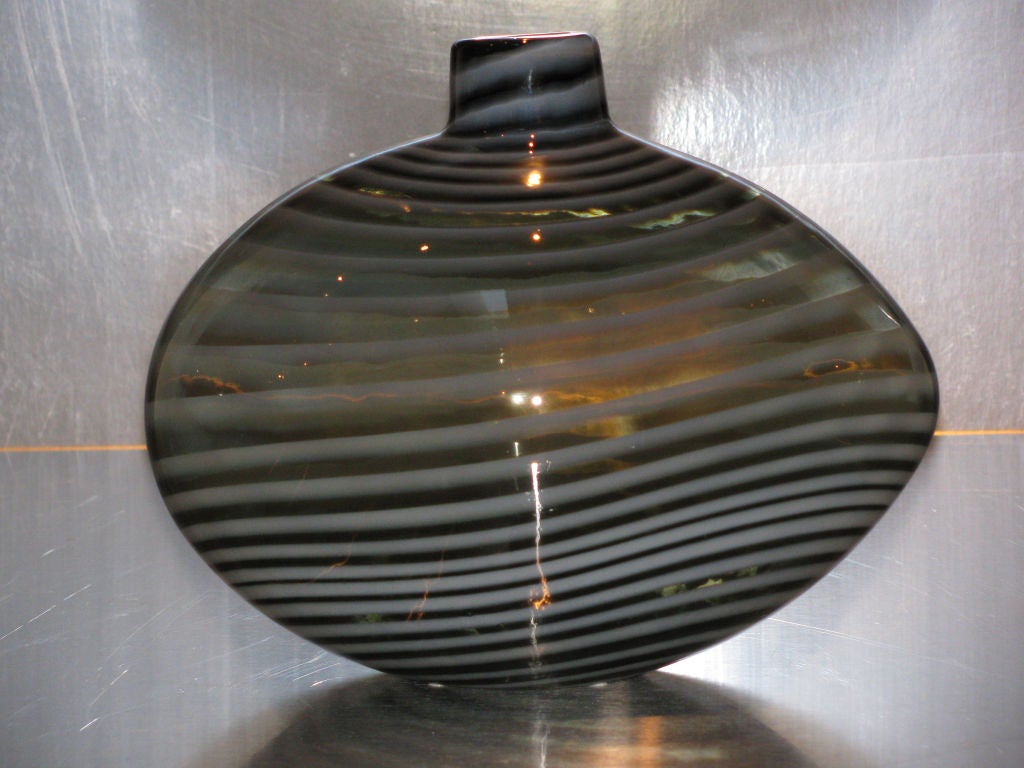 A Kosta Boda Glass Egg Vase 2