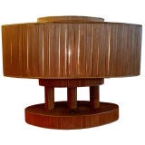 Unusual Reed Wrapped Table Lamp