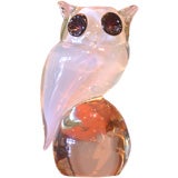 Seguso Glass Owl