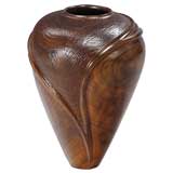 Rare and Important Turned Wood Vessel by William Hunter, 1990