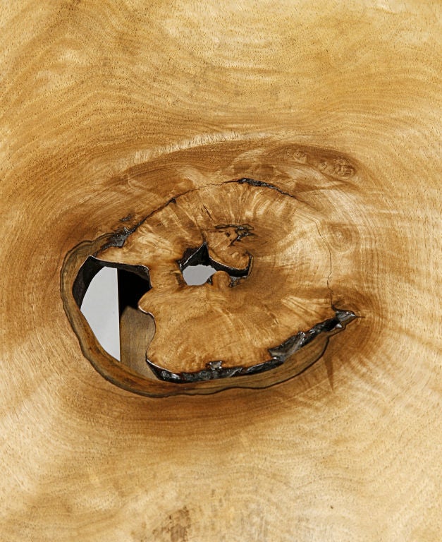 Unique Butterfly Base Coffee Table by George Nakashima 1
