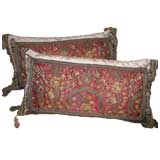 Pair of 18th C. Textile Pillows