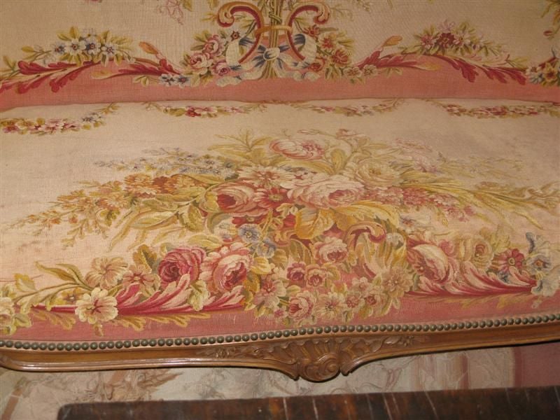 French Louis XV Style Settee
