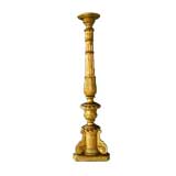 C. 1900 Italian Giltwood Candlestick C. 1900 Italian Giltwood Candlestick