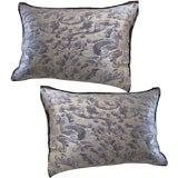 Retro Pair of Fortuny Pillows