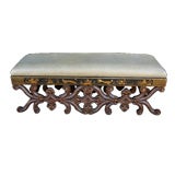 Chinoserie Decorated Bench