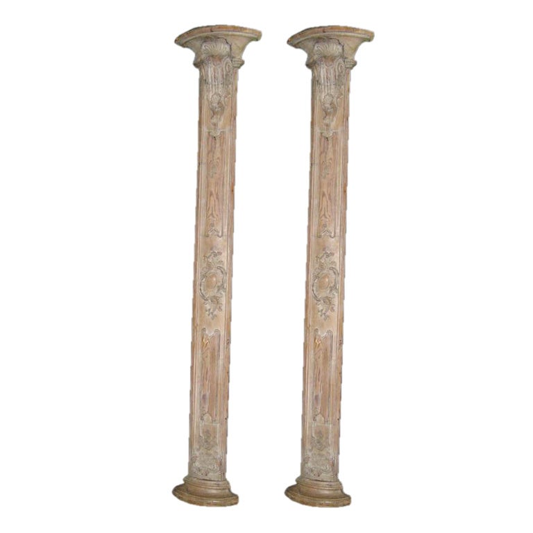 Pair of 19th C. Italian Pilasters