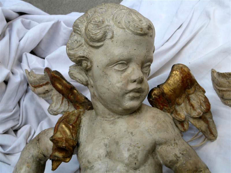 Pair of 18th C. Italian Cherubs 1