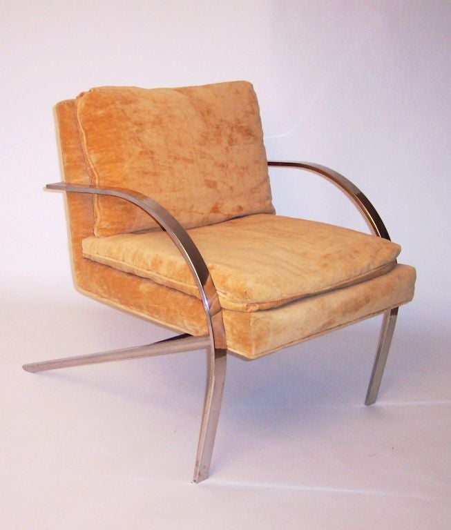 Mid-20th Century Pair of Paul Tuttle Arco chairs