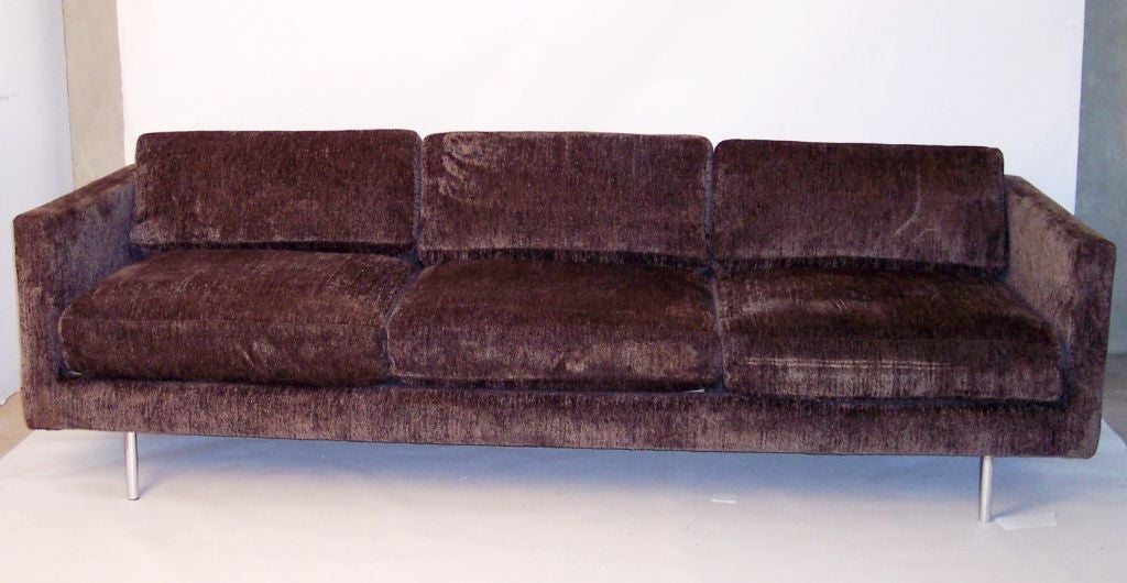 Milo Baughman Tuxedo sofa