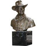 John Wayne Bronze by Jesse Corsaut