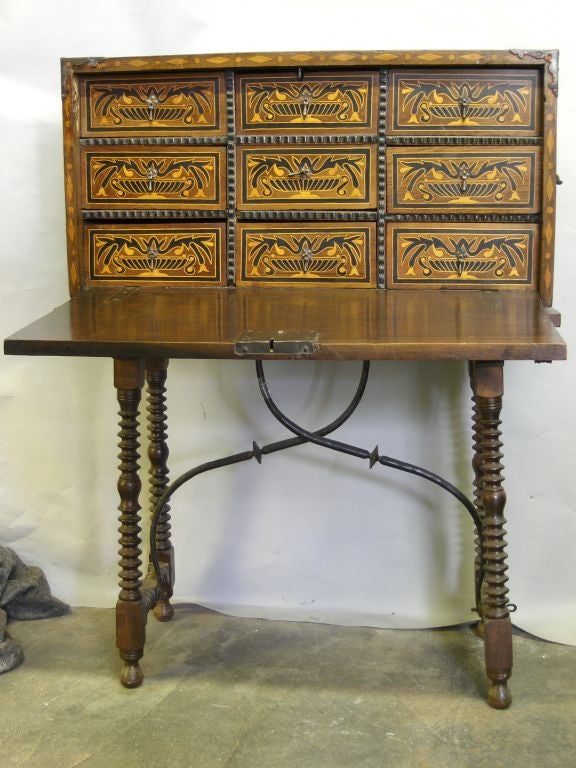 18th Century Walnut Vargueno