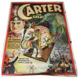 Antique 1920's Massive Magician Poster
