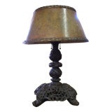 Carved Table Lamp