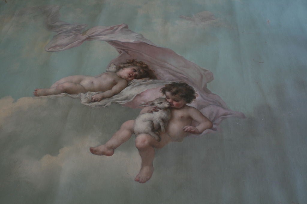 Long Forgotten Wall Length  Mural Painting