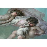 Long Forgotten Wall Length  Mural Painting