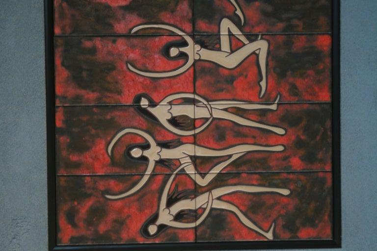 Modernist Tile Panel