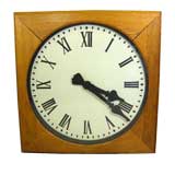 Antique Giant Double Sided Electric Clock