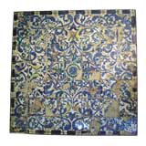 17th Century Tile Table Top