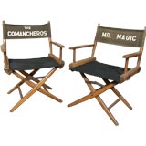 Old Hollywood Director's Chairs