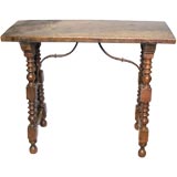Iron stretcher Trestle Table