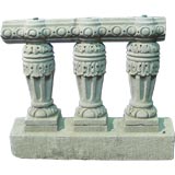 Marble balutrade  fragment