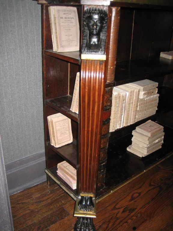French Mahogany Bookcase