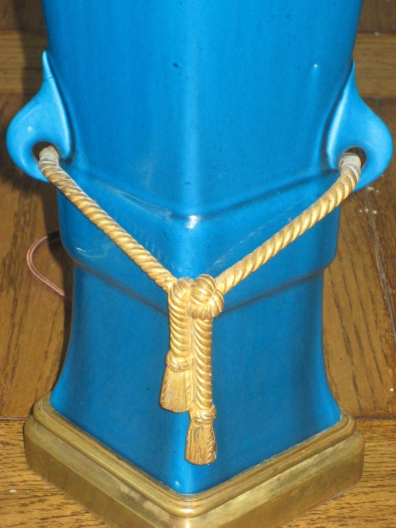 A Pair of mint condition antique ceramic vases