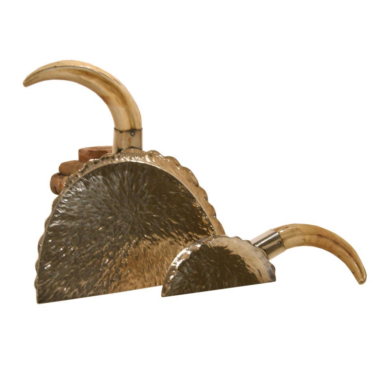 Victorian Silver Plated Crumb Tray Pair For Sale