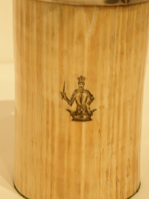 Ivory and Silver Tankard