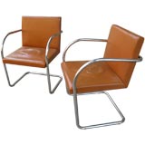 Pair of Mies van der Rohe Brno chairs