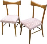 set of six Paul Mc Cobb planner group chairs by Winchedon