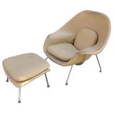 womb chair and ottoman by Knoll International