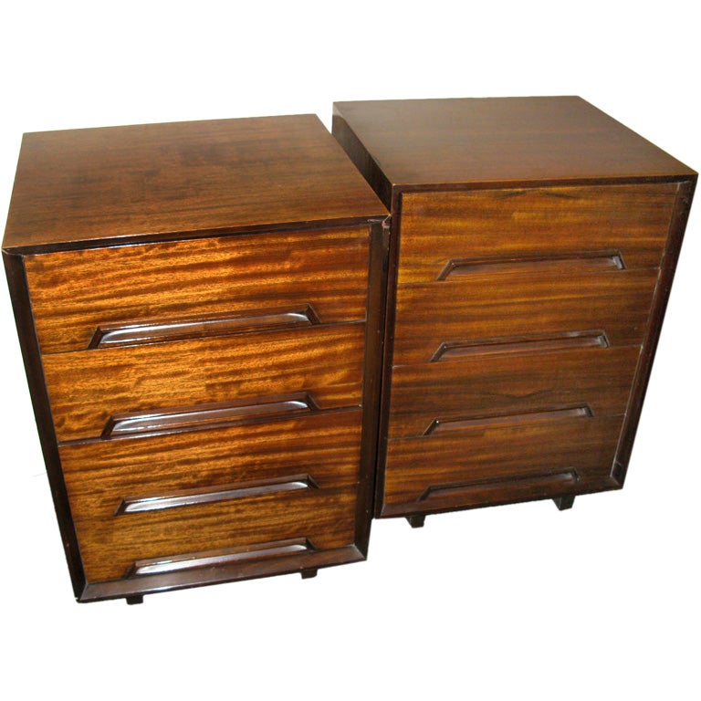 Milo Baughman Perspectives night stands by Drexel