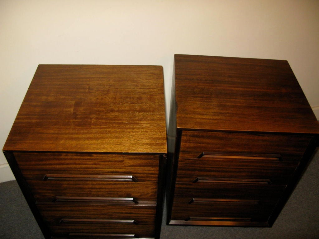 Mid-20th Century Milo Baughman Perspectives night stands by Drexel