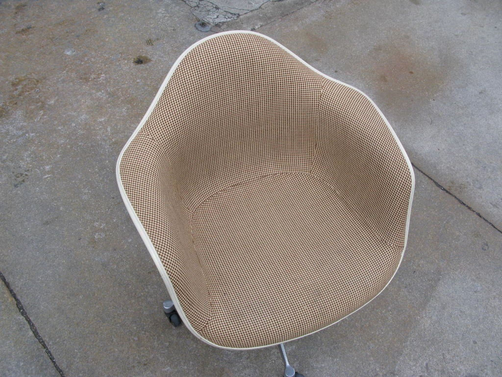 American Eames chair with Alexander Girard fabric for Herman Miller