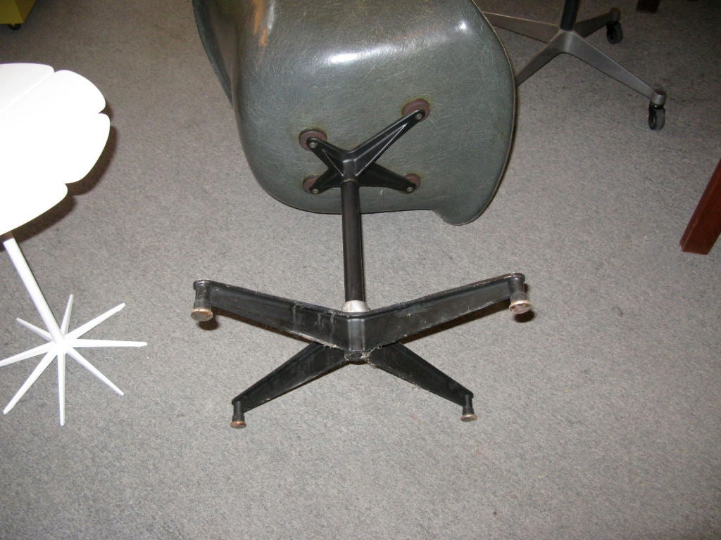 Eames chair with Alexander Girard fabric for Herman Miller 1