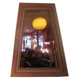 Resin Shell and Brass Mirror
