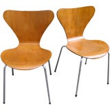 Set of six stacking Ant Chairs by Arne Jacobsen for Fritz Hansen