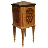 An Intricate Louis XVI Style Sewing Box on Stand