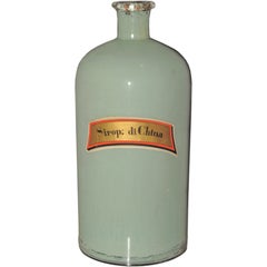Antique A Large 19th Century Italian Apothecary Bottle