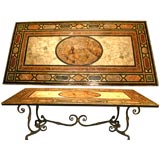 A Decorative Grand Pietra Dura Table